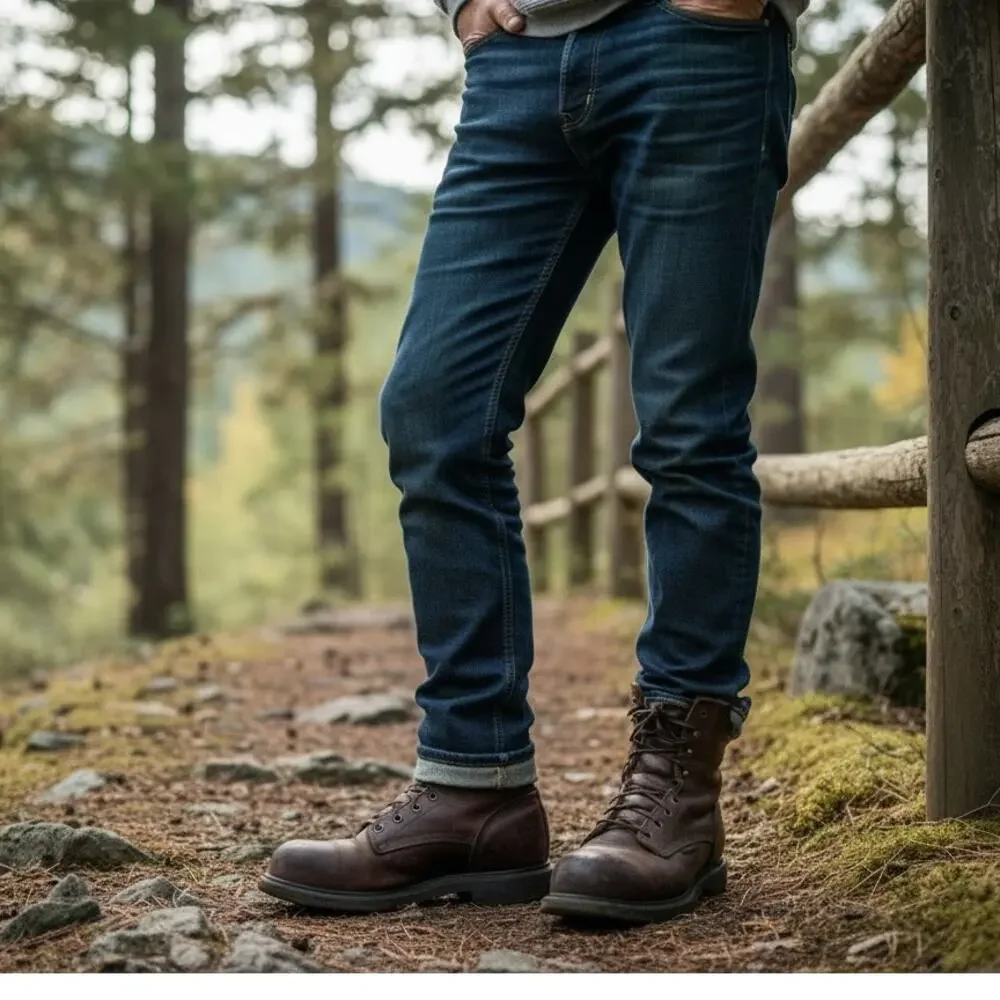 RED WING Steal Toe Boots 6
